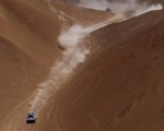 El Dakar cruza el desolador desierto chileno.