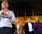 Macri presentó a los candidatos del PRO en el Microestadio de Ferro.