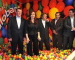 Cristina Fernández inauguró anoche las nuevas oficinas de Globant.