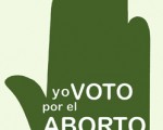 Reclamo nacional por la despenalización del aborto.