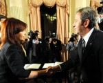 Cobos será el encargado de tomarle juramento a la Presidenta.