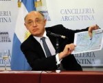 El canciller argentino habló sobre la cuestión de Malvinas.