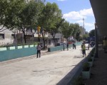 La nueva calzada bordeará la denominada Plaza Seca, santuario en homenaje a las víctimas.