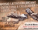 Simposio Latinoamericano de Escultura a Cielo Abierto en Lanús 2012.
