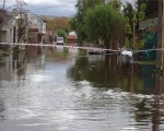 En Azul volvió a salir el arroyo generando inundaciones en la zona.