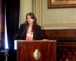 La Directora Nacional de Juventud, licenciada Laura Braiza cerró las audiencias en el Senado.