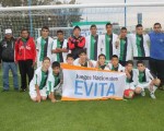 El sábado, en la final de la categoría Sub 14, el Centro Deportivo Recreativo Villa 15 le ganó a Barrio Cildáñez por 2 a 0. Foto: Secr. de Dep.