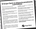 Recalculando. Ahora, el Grupo Clarín pide a la Justicia que no se cite a periodistas como testigos.