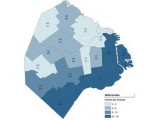 la tasa de homicidios subió 13,1% en 2011 y afectó más al Sur.