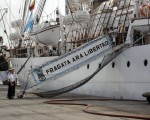 La Fragata Libertad atracará en Mar del Plata y sus tripulantes viajaron a Ghana.