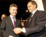 Mauricio Macri y Daniel Scioli estarán nuevamente juntos.