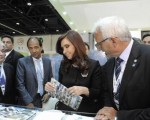Cristina destacó el interés de empresarios emiratíes por Argentina.
