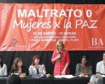 Jornada contra la violencia de género en Mar del Plata.