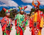 El carnaval de Humahuaca en todo su esplendor.