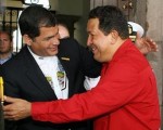 Correa y Chávez se mostraron unidos en numerosas oportunidades.
