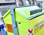 Instalan 6.000 nuevos contenedores para reciclar la basura.