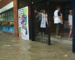 La inundación provocó innumerables problemas a los vecinos de la Ciudad.