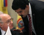 Timerman destacó la presencia en el país del presidente venezolano Nicolás Maduro.
