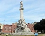 El monumento de Colón busca ser reemplazado.