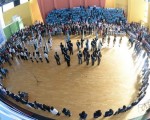 Más de mil personas participaron en el lanzamiento de la edición 2013 de estos emblemáticos torneos del deporte social en el Polideportivo Municipal Los Guindos, en Guaymallén.