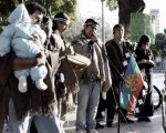 Los representantes mapuches retornan a su pueblo.