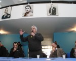 Los "Buenos Peronistas" se presentaron ante los empleados municipales.
