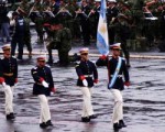 Argentina partipò en el desfile militar realizado en la ciudad de México.
