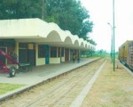 La estación ferroviaria de Pocitos en la localidad Profesor Salvador Mazza, de la provincia de Salta.
