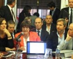 La Ministra de Salud porteña, Graciela Reybaud, se presentó en  la Legislatura porteña para defender el presupuesto 2014 para su área.