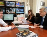 Cumbre oficialista en la Rosada: Domínguez y Di Tullio analizaron el nuevo Congreso con Abal Medina.