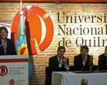 Boudou encabezó ayer un acto en la Universidad Nacional de Quilmes.