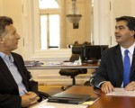 El Jefe de Gobierno porteño se reunió con el Jefe de Gabinete nacional.