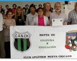 El Departamento de Cultura y Educación del Club Atlético Nueva Chicago reconoció al Coordinador del Programa Educación y Memoria, Claudio Altamirano.