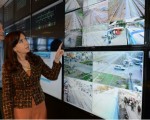 Cristina inauguró un nuevo centro de monitoreo ferroviario.
