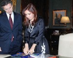 Macri y Cristina inaugurarán juntos una obra.