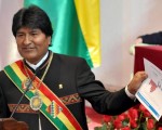 Morales ganó ayer con 60% de los votos las elecciones bolivianas y fue reelecto con casi dos tercios de los votos.