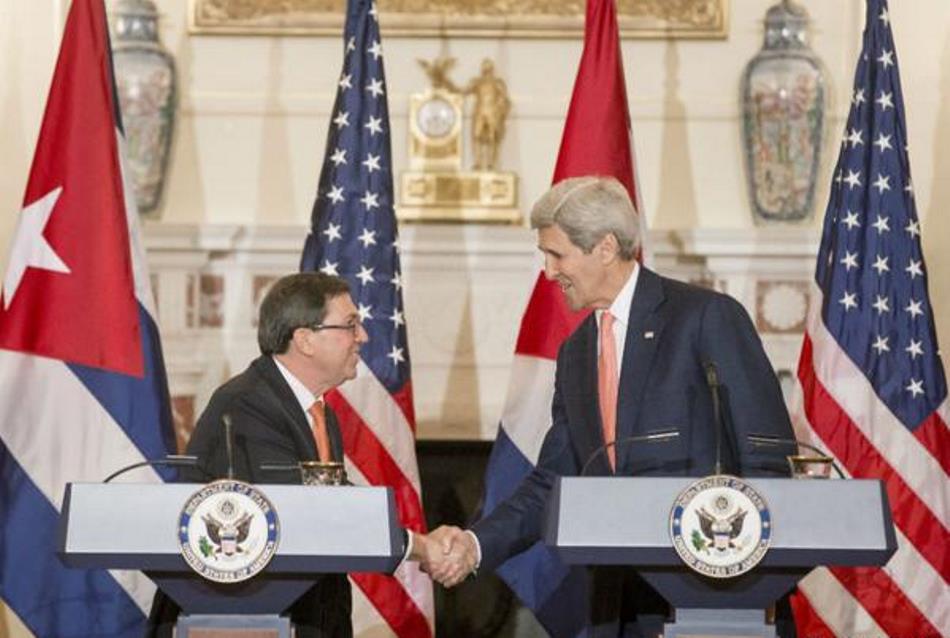 John Kerry reabrirá la embajada estadounidense en La Habana.