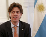 Foto Adriana Groisman. Embajador argentino en EEUU, Martín Lousteau, abre la puerta a inversiones extranjeras.  Nueva York 22 de abril 2016.